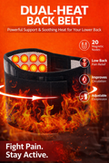 ReliefCore™ Self-Heating Back Support Belt