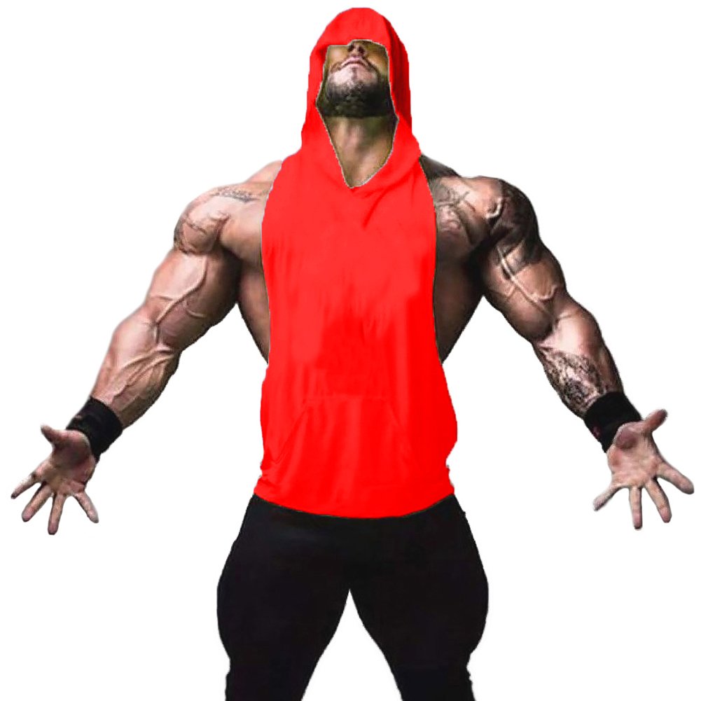 Iron Drop Sleeveless Hoodie Tank
