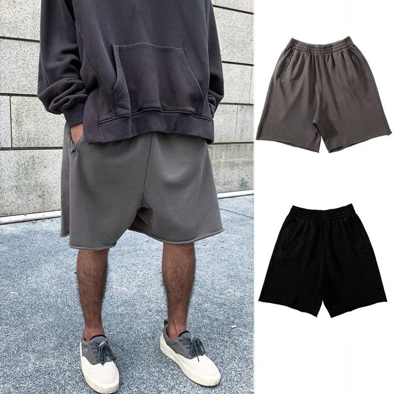Kanye Distressed Vintage Yeezy Style Shorts