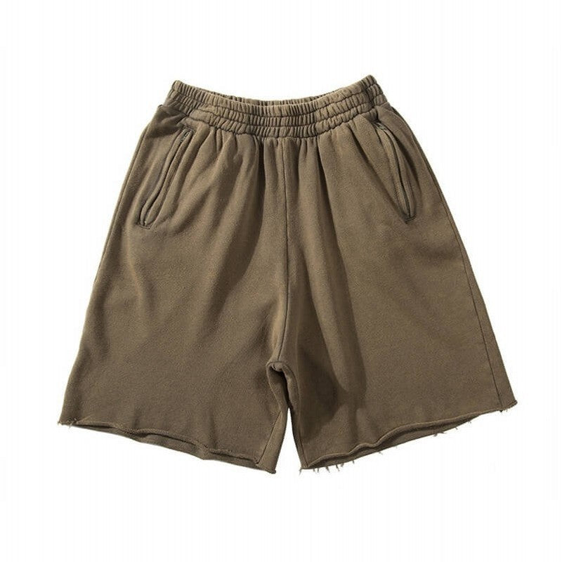 Kanye Distressed Vintage Yeezy Style Shorts