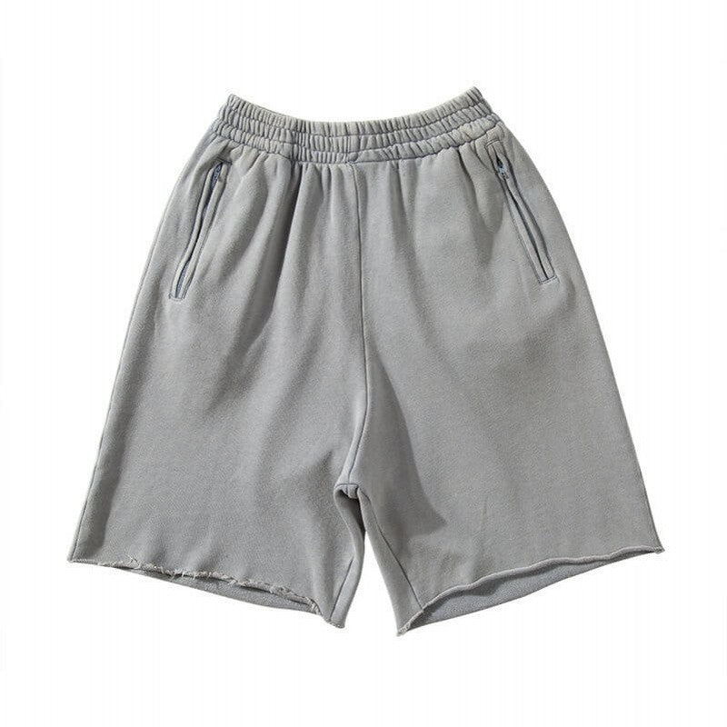 Kanye Distressed Vintage Yeezy Style Shorts
